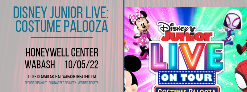 Disney Junior Live: Costume Palooza at Honeywell Center tickets Disney Junior Live: Costume Palooza at Honeywell Center