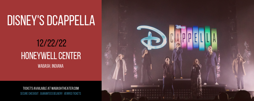 Disney's DCappella [CANCELLED] at Honeywell Center