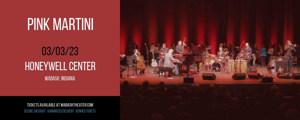 Pink Martini at Honeywell Center tickets Pink Martini at Honeywell Center