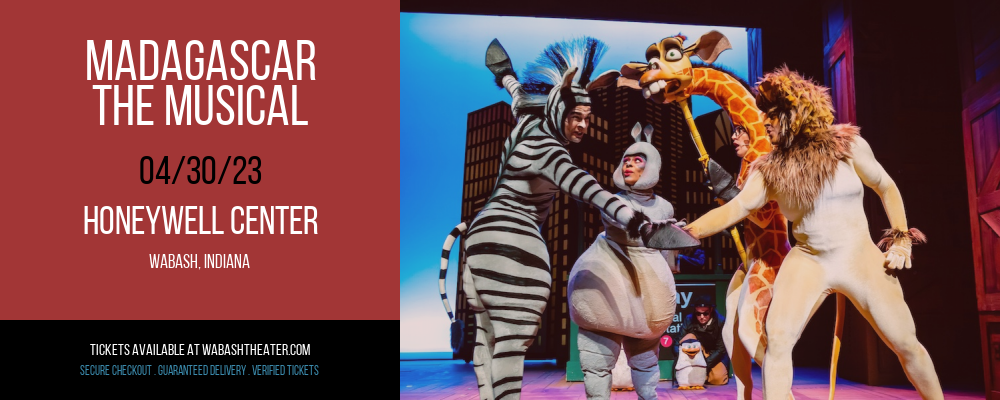 Madagascar - The Musical at Honeywell Center tickets Madagascar - The Musical at Honeywell Center