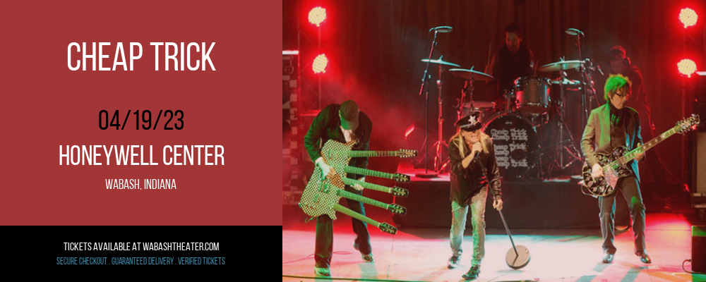 Cheap Trick at Honeywell Center tickets Cheap Trick at Honeywell Center