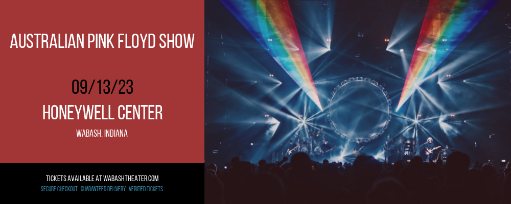 Australian Pink Floyd Show at Honeywell Center tickets Australian Pink Floyd Show at Honeywell Center