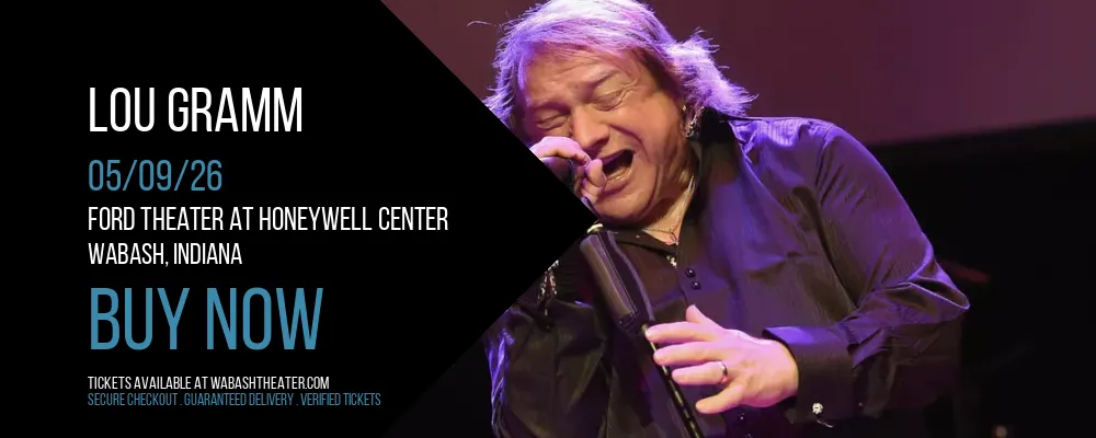 Lou Gramm at Ford Theater At Honeywell Center