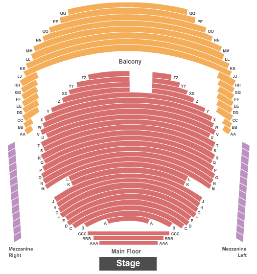 Honeywell Center Seating Chart