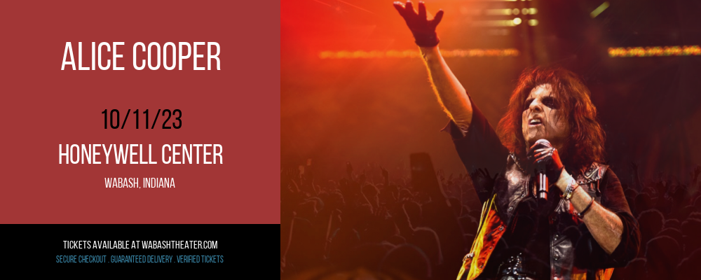 Alice Cooper at Honeywell Center